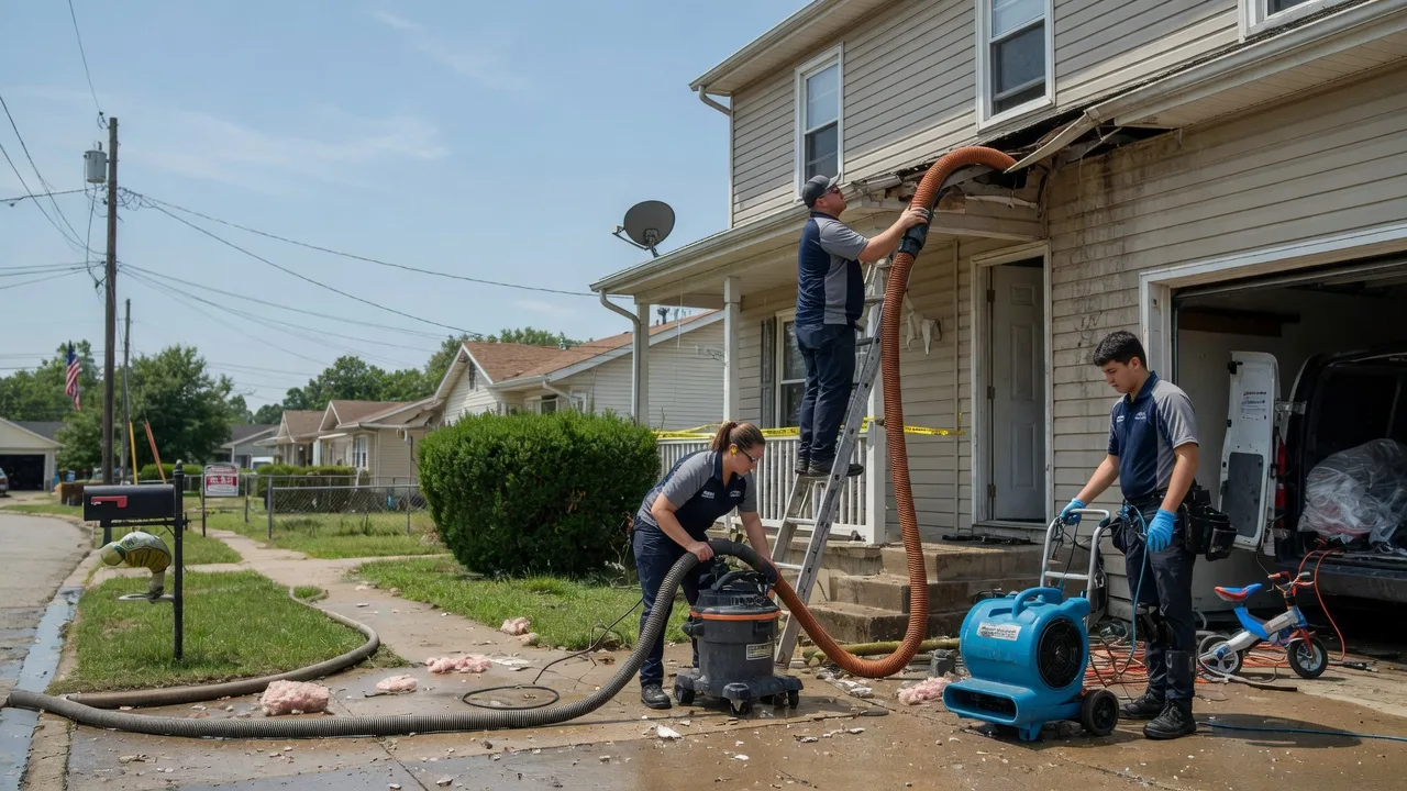 Water Damage Restoration in Burghill, OH near me